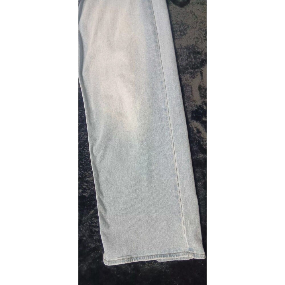 Old Navy High Rise Wow Wide Leg Jeans Womens 6 Light Wash Baggy Skater Grunge - Picture 6 of 13